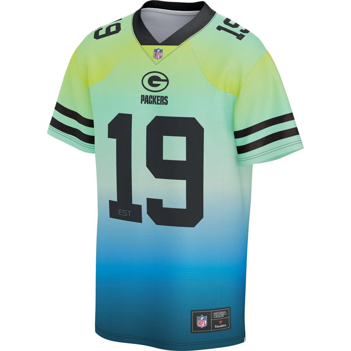 Fanatics Green Bay Packers NFL Sunset Mesh Supporters Jersey