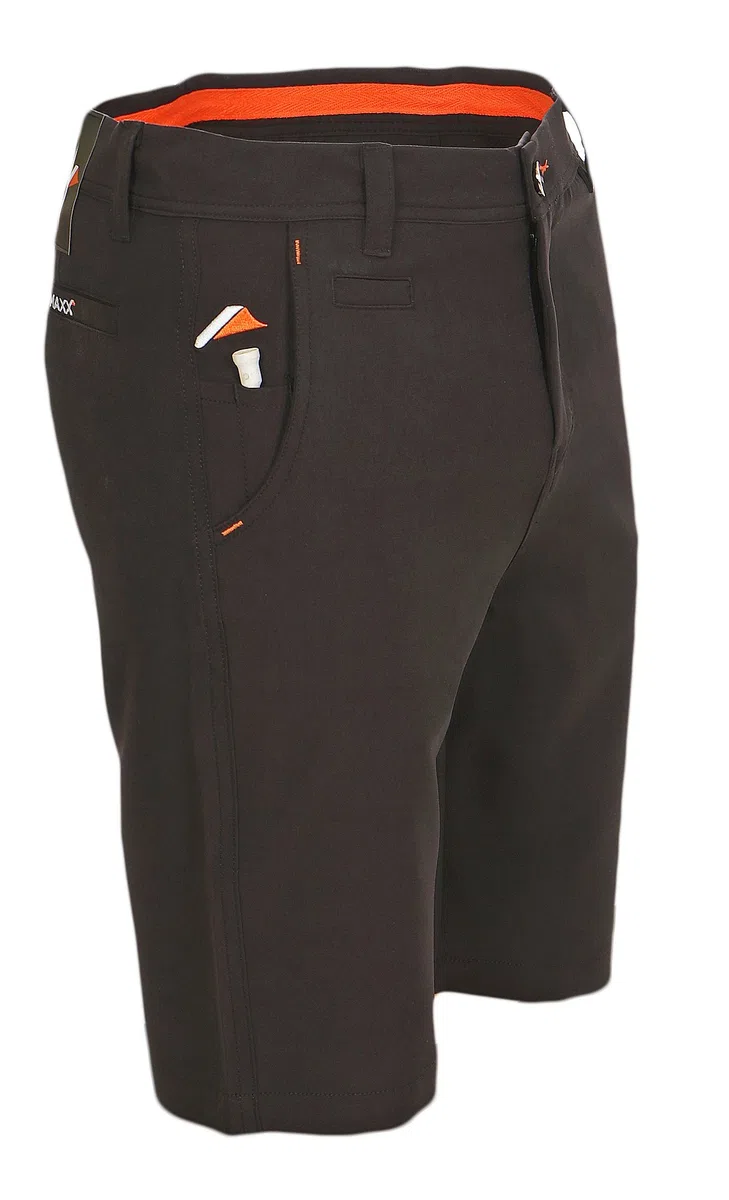 MAXX Kinder Bermuda Hose mit verstellbaren Bund(Weiss, 164) Jungs