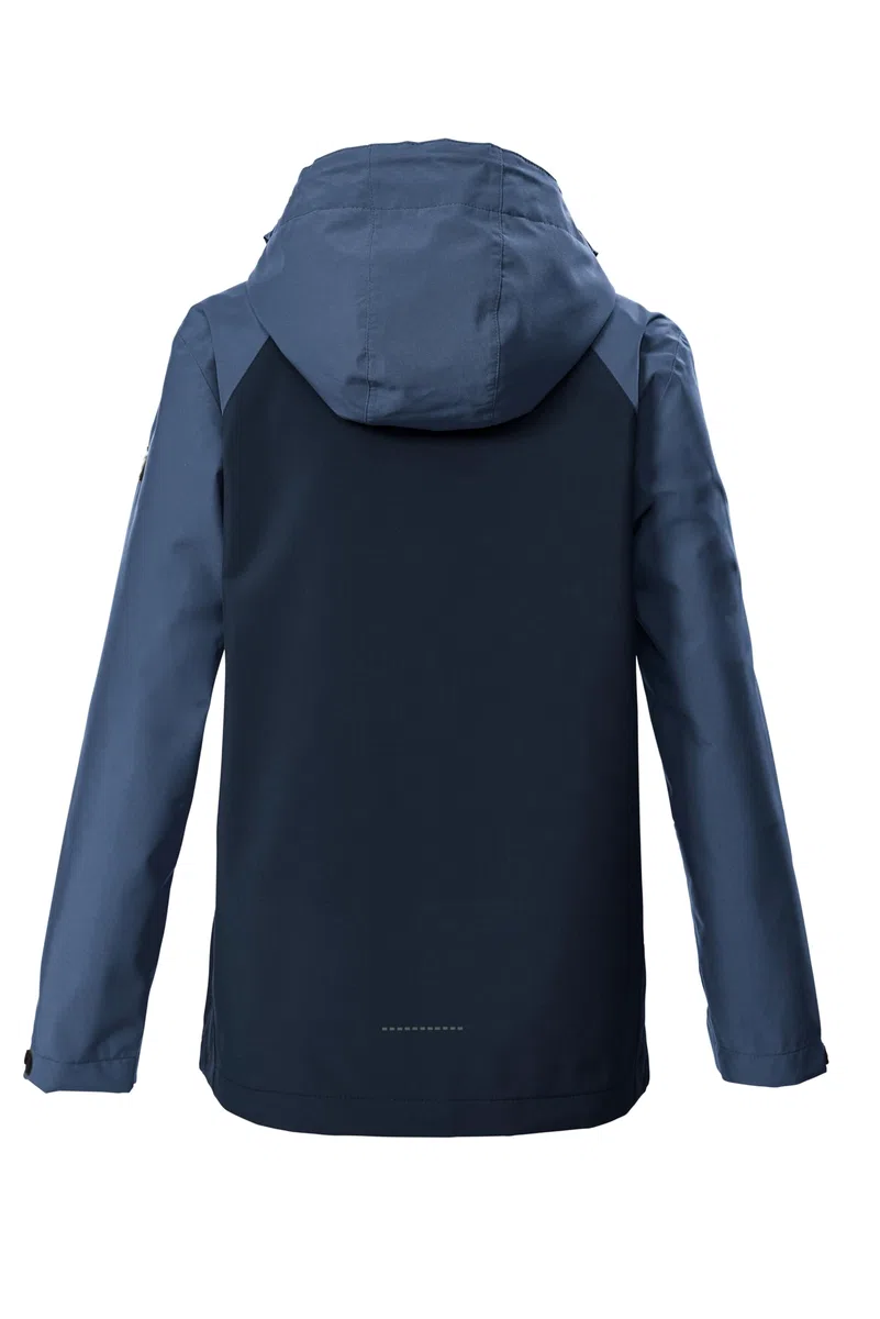 Killtec Jungen Kos 147 Bys Jckt Funktionsjacke/Regenjacke wasserdicht mit Kapuze