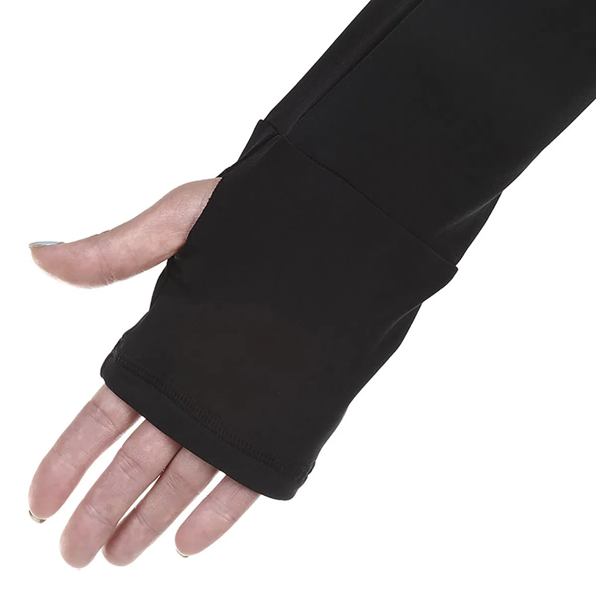 Eiskunstlauf Jacken mit Fleecefutter Damen Mädchen Atmungsaktiv Performance Eislaufbekleidung mit Kristall(Size:XXS,Color:Schwarz)