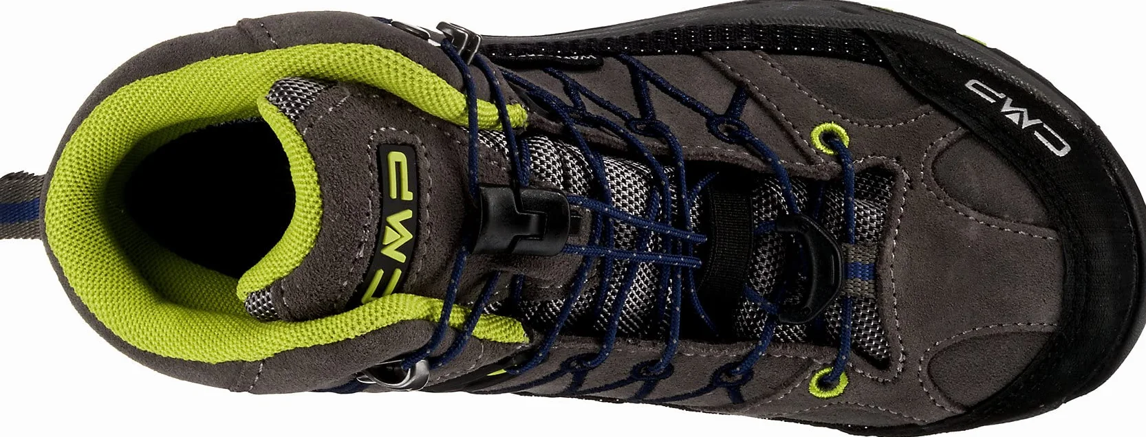 CMP Unisex Kinder Kids Rigel Mid Trekking Shoes WpTrekking-Schuhe | Clima Protect, rockene Füße, atmungsaktiv, griffige Sohle, schnelles Schnüren, stabiler Knöchelhalt, Lederschuhe, Outdoor