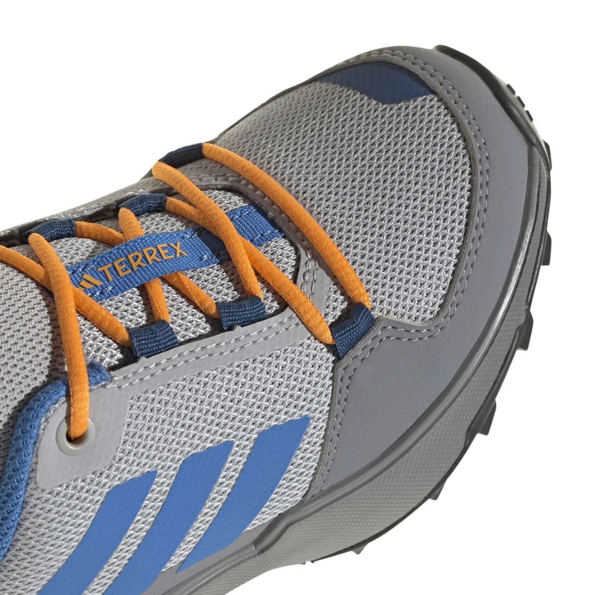 adidas Unisex Kinder Terrex Ax4S Hiking Kids Shoes, Grey Two/Glow Blue/Grey Three, 37 1/3 EU