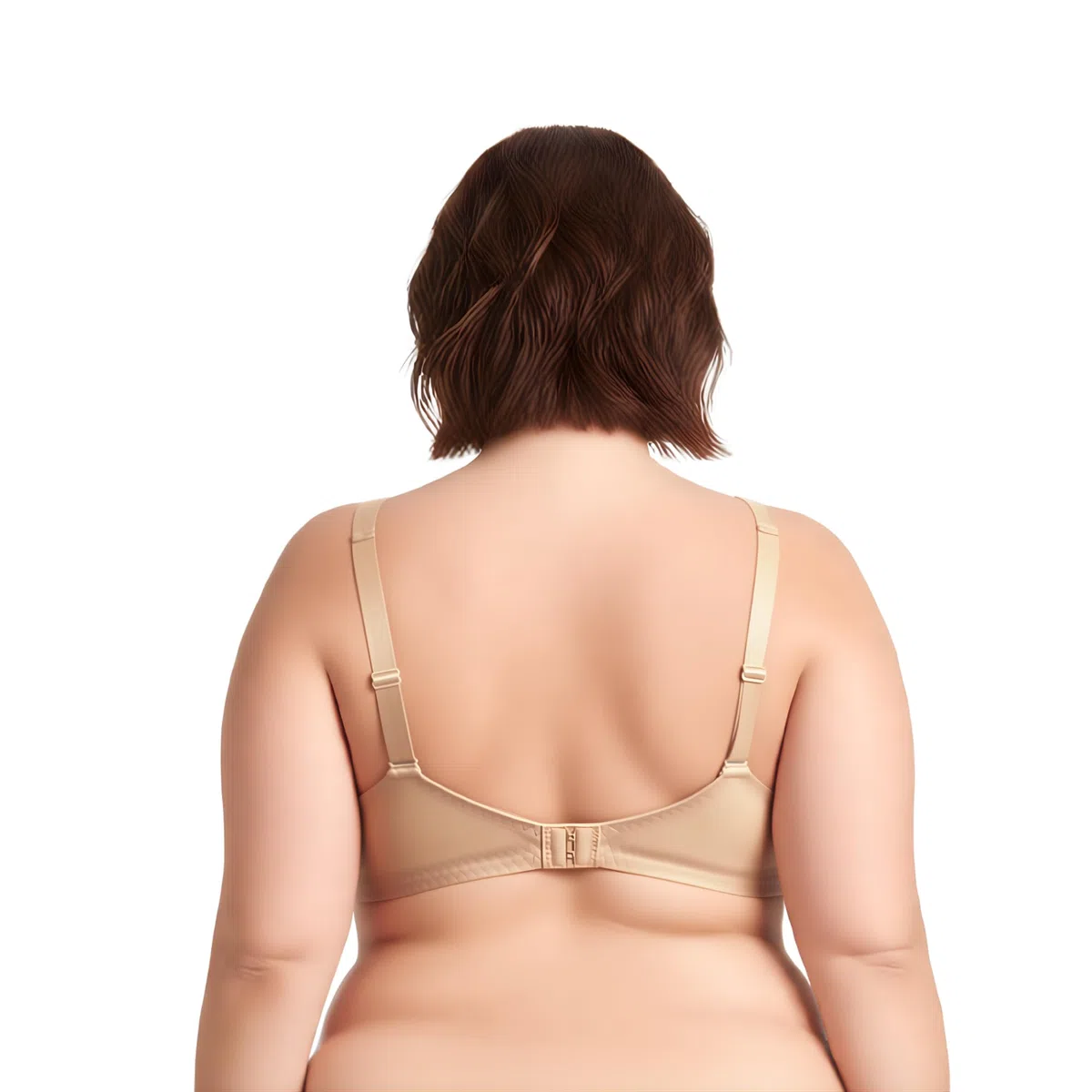 Curve Muse Übergröße Minimizer Ungefüttert Drahtloser BH mit Spitzenstickerei-3er Pack