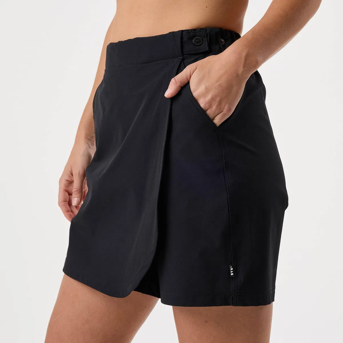 Swedemount Trondheim Trekking Skort für Damen Outdoor-Rock zum Wandern mit Taschen