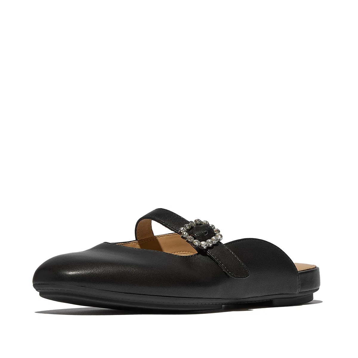 FitFlop Damen Delicato Crystal-Buckle Mary-Jane MulesMary Jane Schuh