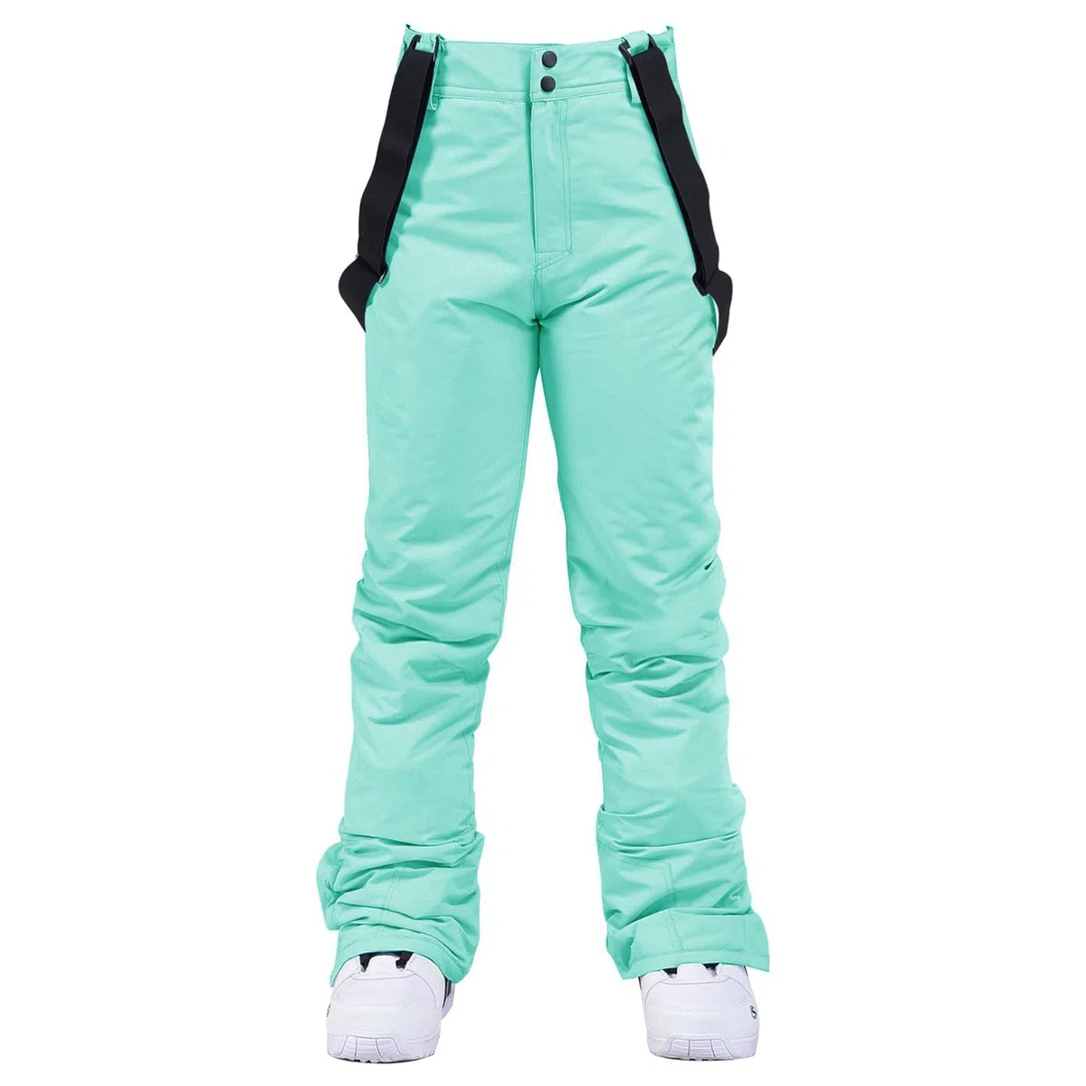 Skihose Damen Übergröße, Skihose Herren Mit Träger Funktionshose Große Größen Ski Pnts Weites Bein Softshellhose Winter Gefüttert Schneehose Outdoor Verdickte Thermo Skihose Winterhose Schneehose