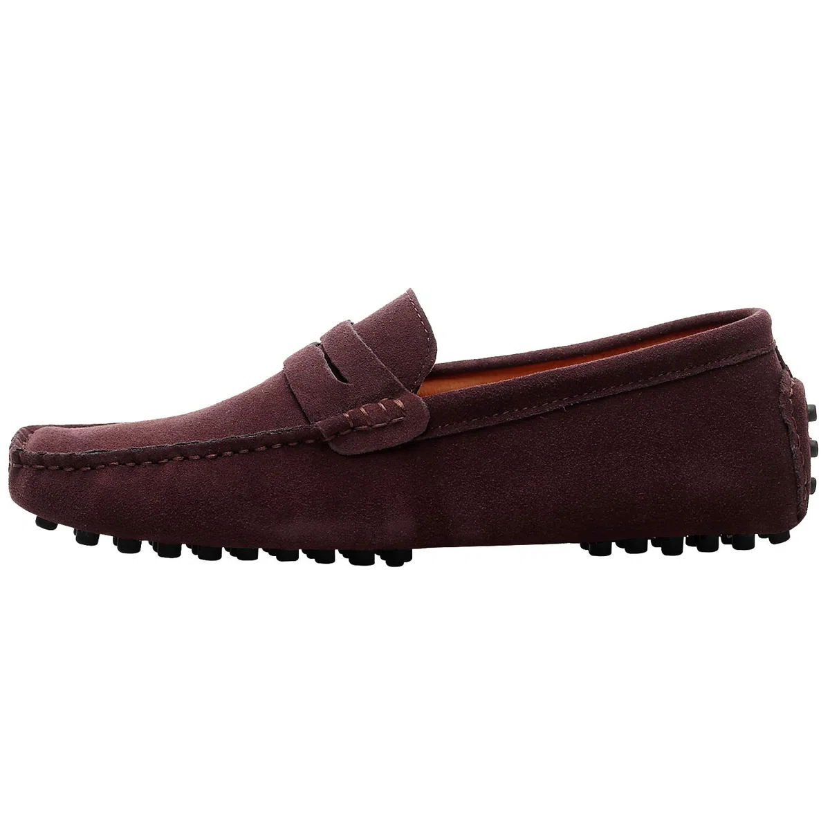 Herren Wildleder Penny Loafers Gemütlich Fahrende Schuhe Mokassin Slippers